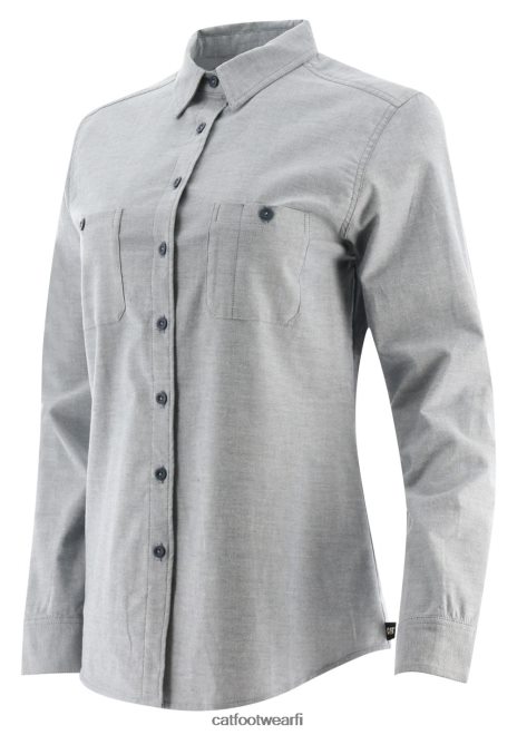 oxfordin pitkähihainen paita denim sininen 40L048312 Caterpillar naiset | topit  päällysvaatteet
